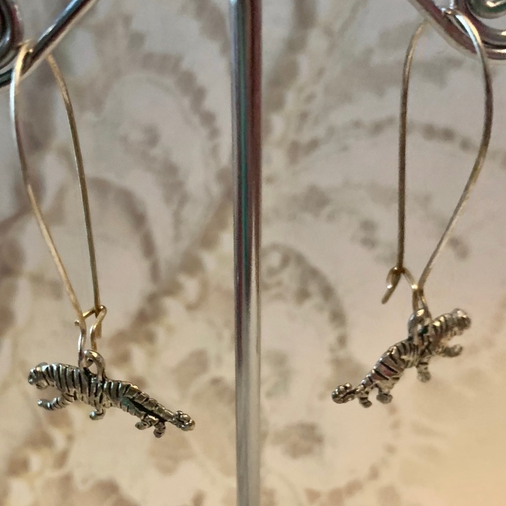 Tiger earrings - Picture 4 of 6